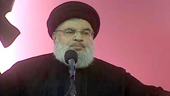Hasan Nasrallah, jefe del grupo
