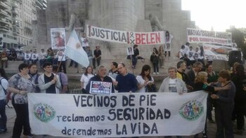 La convocatoria en Rosario se