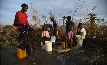 El huracán provocó más de