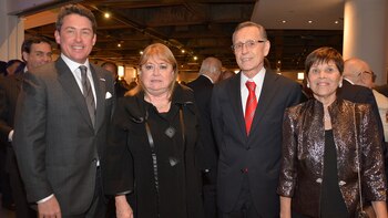 Malcorra con el embajador de