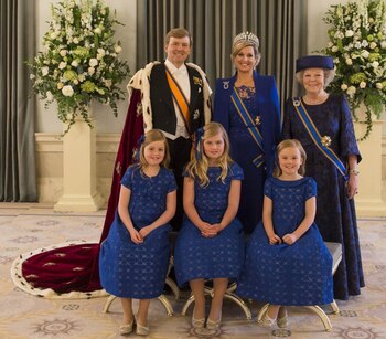 En 2013 durante la coronación