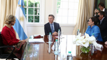 La reina de Holanda visitó