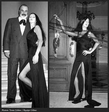 Celine Dion y René Angélil,