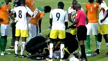 El jugador lo ayudó hasta