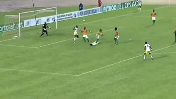 Tras el choque, el jugador