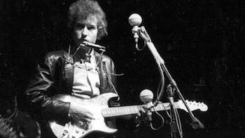 Bob Dylan en el Newport