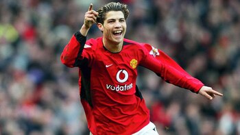 Cristiano Ronaldo llegó con 18