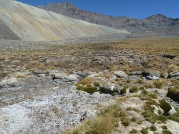 Vista hacia el oeste. Se