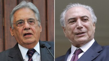 Fernando Henrique Cardoso y Michel