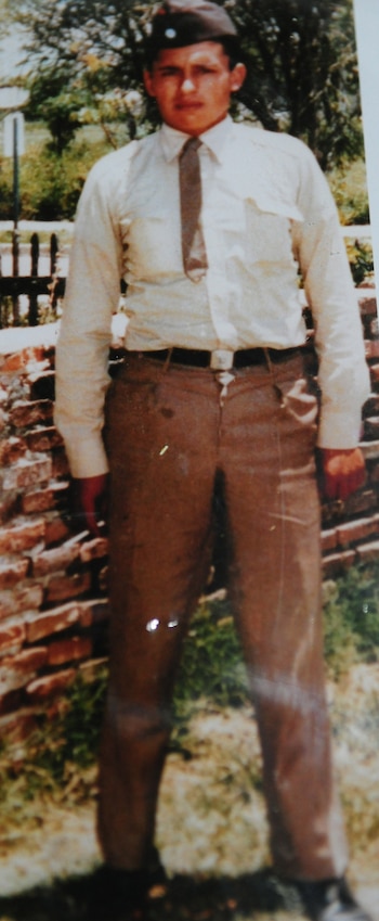 La única foto que se