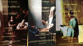 Portadas de los tres volúmenes