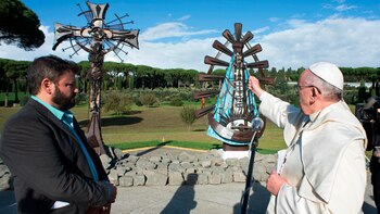 Alejandro Marmo y el Papa