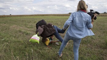 El momento de la agresión
