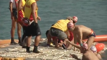 Hubo 120 efectivos de emergencia