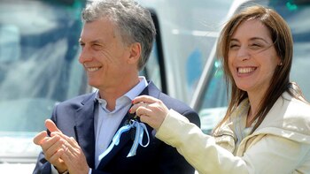Mauricio Macri y María Eugenia