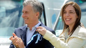 Mauricio Macri y María Eugenia