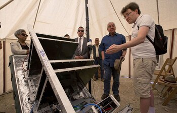 Los científicos usaron una máquina