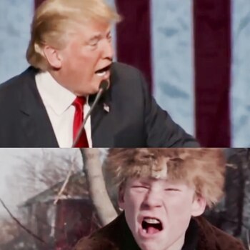 Los ataques de ira del candidato republicano son comparados con los berrinches de un niño en el último spot de la campaña Clinton