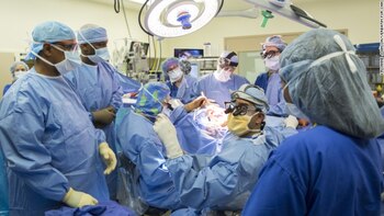 Un momento de la operación