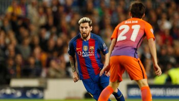 Lionel Messi marcó tres goles