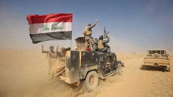Fuerzas iraquíes rumbo a Mosul