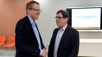 El presidente de Banco Provincia