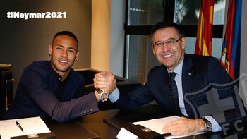 El brasileño firmó su renovación