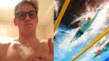 Mack Horton agradeció en Instagram