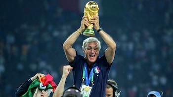 El italiano levantó la Copa