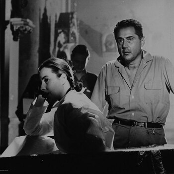 Compartieron trabajos en cine y