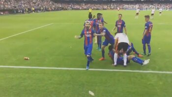 El momento en que le