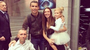 El portugués también se fotografió