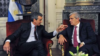 Randazzo y Domínguez, junto a