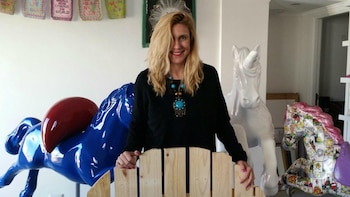 Su romance con el are