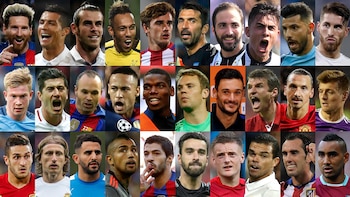 Los 30 nominados al Balón de Oro