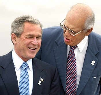 Jorge Batlle en 2004 junto