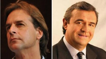 Luis Lacalle Pou y Jorge