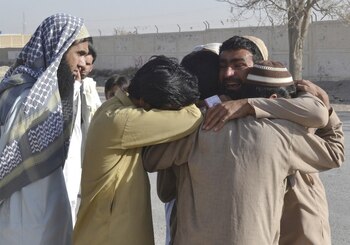 Los familiares de una de