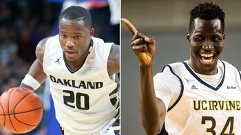 Felder, el más bajo, y