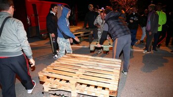 La protesta fue apoyada por