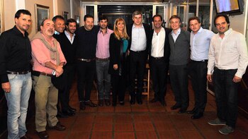 Salvai junto a intendentes peronistas