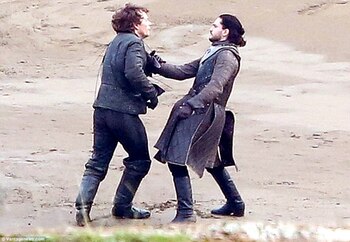 Jon Snow se enfrenta con