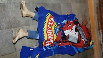 Así terminó el delincuente (Télam)