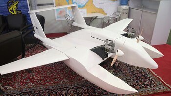 Irán utiliza una variada gama de drones en sus fronteras (AFP)