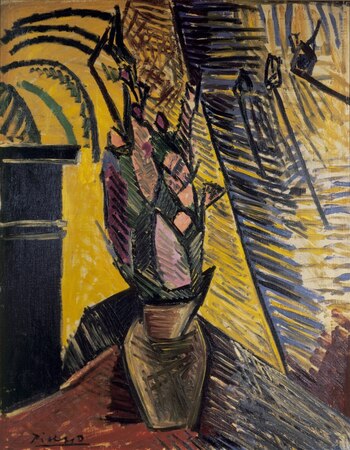 ‘Jarrón con flores’, de Pablo Picasso,