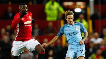 Paul Pogba protagonizó el fuerte