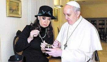 Cristina se refirió a su