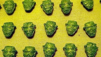 Pastillas con forma de “Heisenberg”,