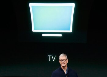 “Queremos que con Apple TV tengan una experiencia televisiva tan rica como en todos los otros dispositivos de Apple”, dijo Tim Cook.