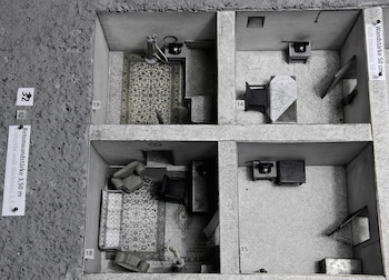 En el refugio Hitler estuvo